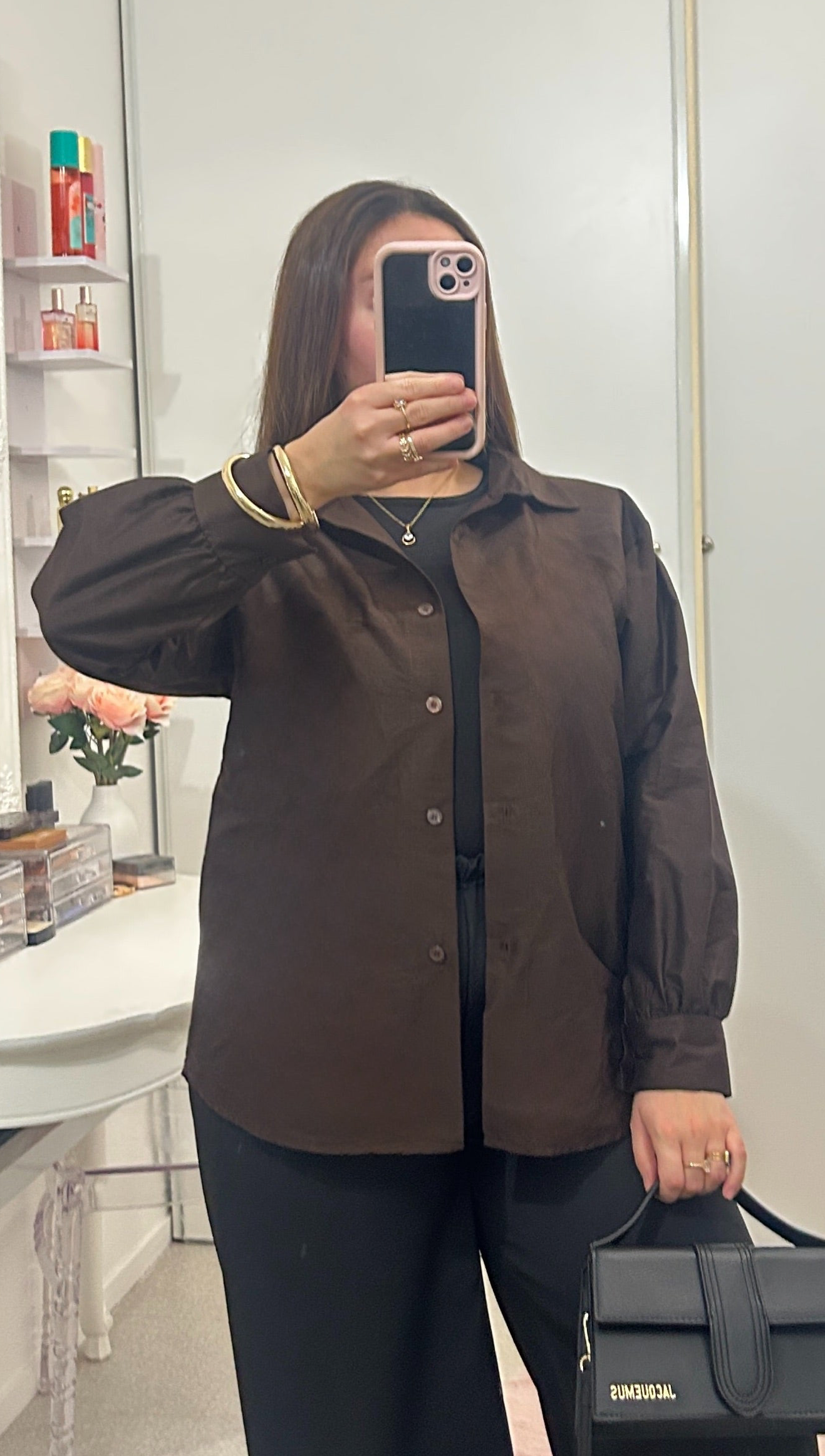 Chemise longue 100% coton