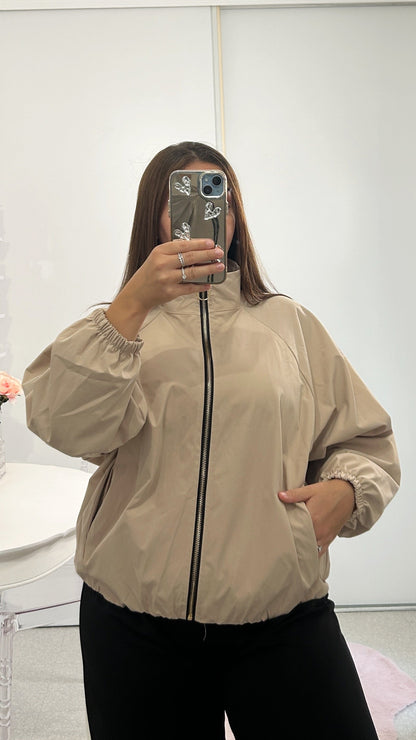 Veste Bombers à zip