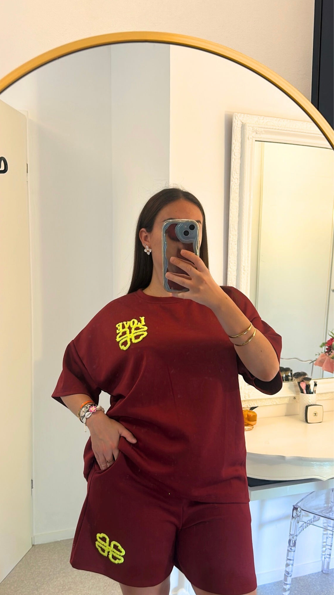 Ensemble short Bordeaux