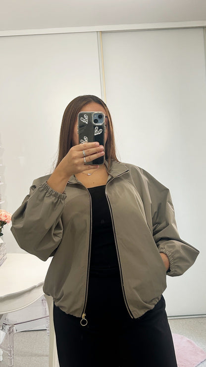 Veste Bombers à zip