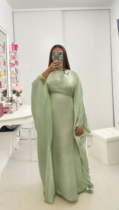 Abaya satinée