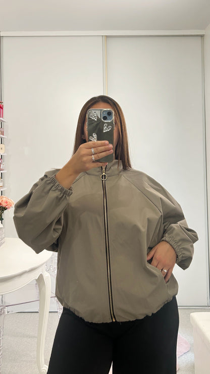 Veste Bombers à zip