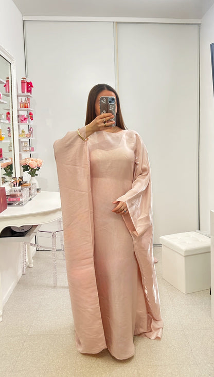 Abaya satinée