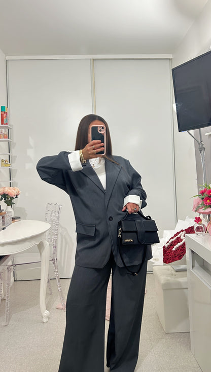 Ensemble long blazer et pantalon